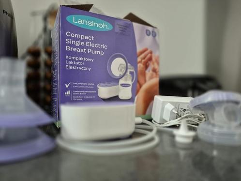 Lansinoh elektrische borstkolf – Dubbelzijdig en enkelzijdig, Kinderen en Baby's, Babyvoeding en Toebehoren, Zo goed als nieuw