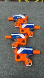 Nerf gun 4 stuks, Kinderen en Baby's, Speelgoed | Buiten | Actiespeelgoed, Ophalen of Verzenden, Zo goed als nieuw