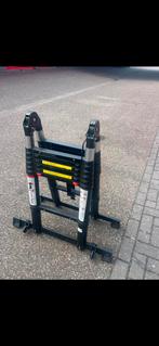 Telescoopladder te koop, Ophalen of Verzenden, Zo goed als nieuw, Opvouwbaar of Inschuifbaar, 4 meter of meer