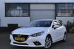 Mazda 3 2.0 Skyactiv-g 88KW Sedan 2013 Wit, Auto's, Voorwielaandrijving, Zwart, 4 cilinders, Origineel Nederlands