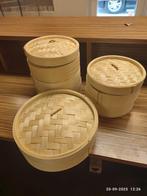 Drie stoommandje s diverse  maten voor €15,-, Ophalen, Gebruikt