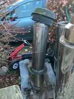 Dubbelwandige kachelpijp RVS 6,5 meter, Gebruikt, Minder dan 30 cm, Kachel, Minder dan 60 cm