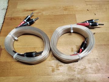 AudioK Flat Audiophile speaker kabels.