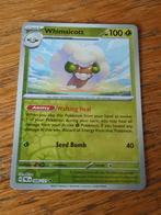 Whimsicott reverse holo 008/131 prismatic evolutions, Ophalen of Verzenden, Zo goed als nieuw, Losse kaart, Foil