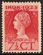 Nederland NVPH nr 123 ongebruikt Jubileum 1923, Postzegels en Munten, Ophalen of Verzenden, T/m 1940, Postfris