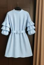 Nieuwe Zara blouse jurk blauw wit gestreept L 40, Maat 38/40 (M), Blauw, Nieuw, Ophalen of Verzenden
