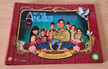 Het huis Anubis spel de uitdaging spaaralbum met kaartjes BP beschikbaar voor biedingen
