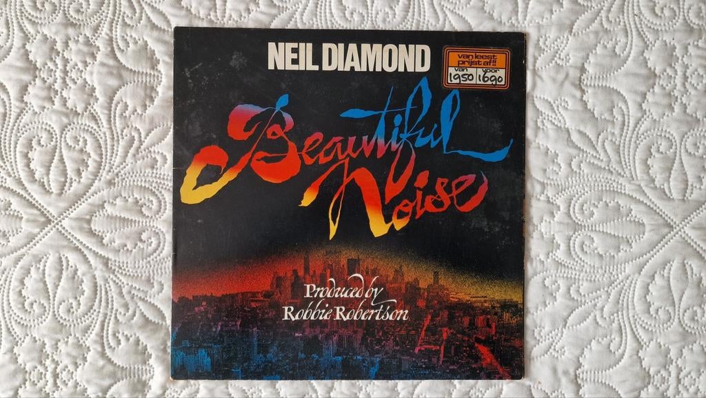 LP Neil Diamond "Beautiful Noise", Cd's en Dvd's, Vinyl | Pop, Ophalen of Verzenden, Gebruikt, 12 inch