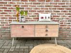 Vintage dressoir - restyle, Ophalen, 100 tot 150 cm, Zo goed als nieuw, 25 tot 50 cm