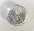 1 Oz Amerikaanse Silver Eagle munt 2018 US Mint, Ophalen of Verzenden, Zilver