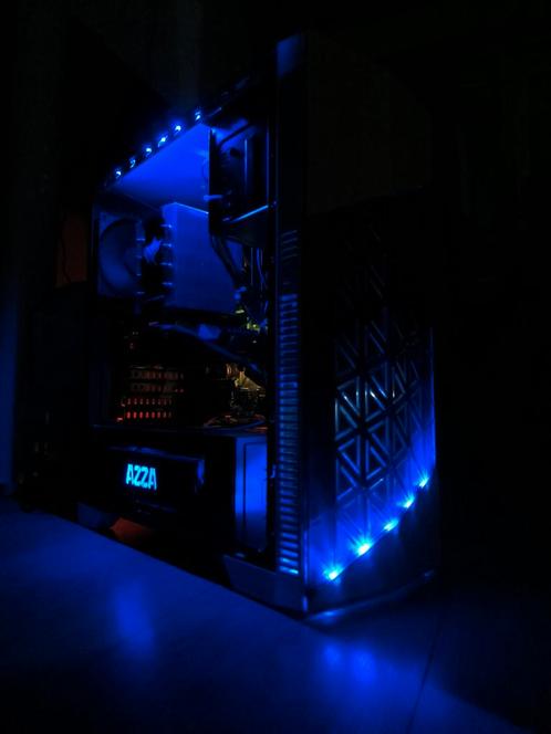 Game PC Setup - AMD Ryzen 7 - Monitor - toetsenbord - muis, Computers en Software, Desktop Pc's, Zo goed als nieuw, 3 tot 4 Ghz