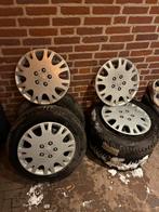 Winterbanden op stalen velgen 185/65/15  4x108, Auto-onderdelen, Banden en Velgen, Gebruikt, 15 inch, Banden en Velgen, Personenwagen
