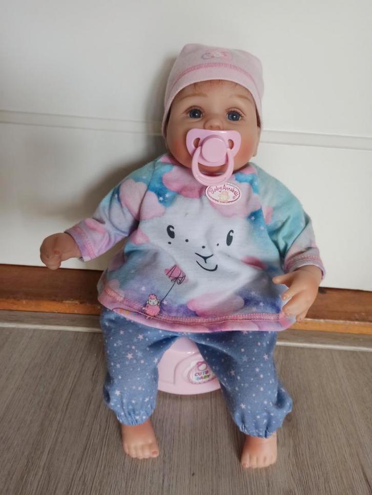 Reborn Pop met Echt Haar - Babyborn Pakje, Kinderen en Baby's, Speelgoed | Poppen, Ophalen of Verzenden