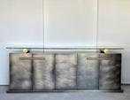 Belgochrom dressoirkast, inox, 1980’s, Huis en Inrichting, Kasten | Dressoirs, Ophalen of Verzenden, 25 tot 50 cm, Metaal