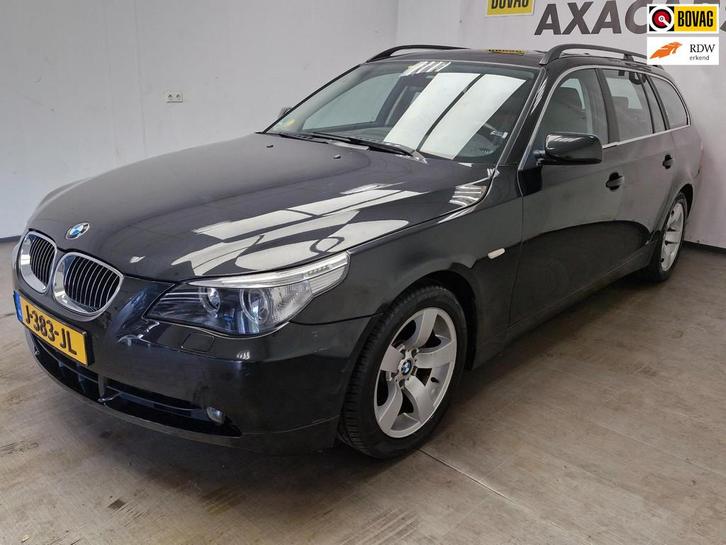 BMW 5-serie Touring 525i LUXUITVOERING ! AUTOMAAT ! OPENDAK, Auto's, BMW, Te koop, 5-Serie, ABS, Airbags, Airconditioning, Boordcomputer