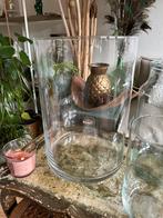 Grote ronde hoge vaas, Huis en Inrichting, Minder dan 50 cm, Nieuw, Glas, Ophalen