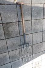 Puinvork - Bietenvork - 6 tands - 120cm Lengte, Tuin en Terras, Ophalen, Zo goed als nieuw, Vork