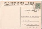 GOES 1926 Ch.P. SERRARENS Zaadteelt Zaadhandel, Verzenden, 1920 tot 1940, Gelopen, Zeeland