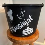 Emmer met tekst ‘pfiesiejat’, Ophalen of Verzenden, Nieuw, Kunststof, Met handgreep