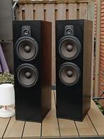 Magnat 101-1601 2 way bass-reflex floer luidsprekers 75/150w, Audio, Tv en Foto, Luidsprekers, Front, Rear of Stereo speakers