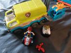 Paw patrol auto en diverse extra's., Kinderen en Baby's, Speelgoed | Actiefiguren, Ophalen of Verzenden, Zo goed als nieuw