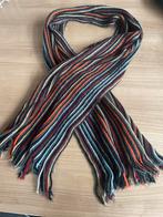 Gestreepte Sjaal met Franjes, Ophalen of Verzenden, Gedragen, Overige maten, Sjaal
