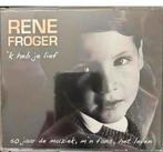 René Froger ‘k Heb je lief 50 Jaar de muziek,  2 cd’s, Cd's en Dvd's, Ophalen of Verzenden, Gebruikt, Levenslied of Smartlap
