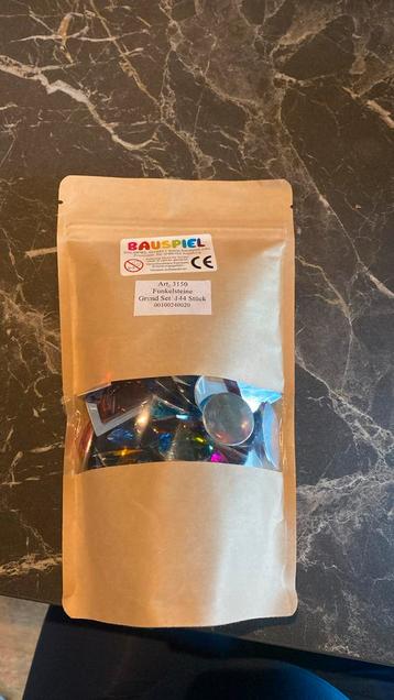 Nieuwe bauspiel glitterstenen 144 stuks  beschikbaar voor biedingen