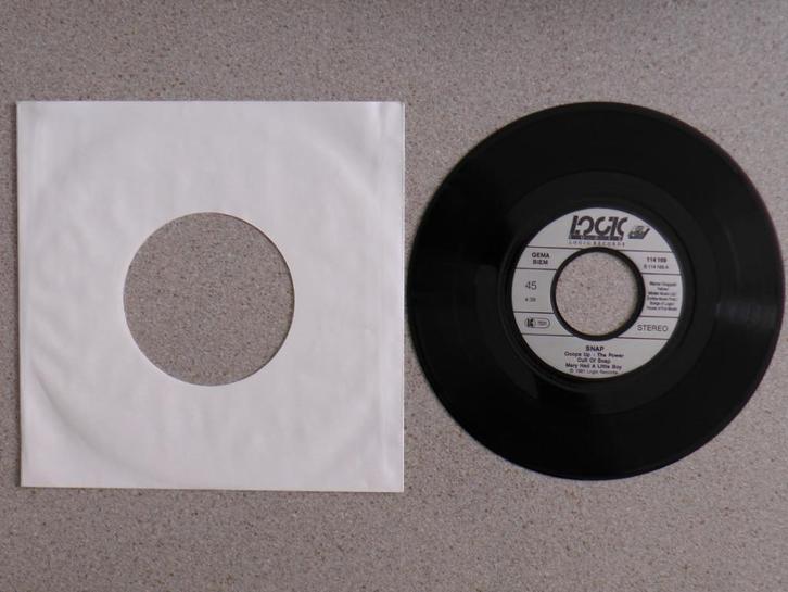 Snap - Ooops up VINYL SINGLE, Cd's en Dvd's, Vinyl Singles, Gebruikt, Single, Pop, 7 inch, Ophalen of Verzenden