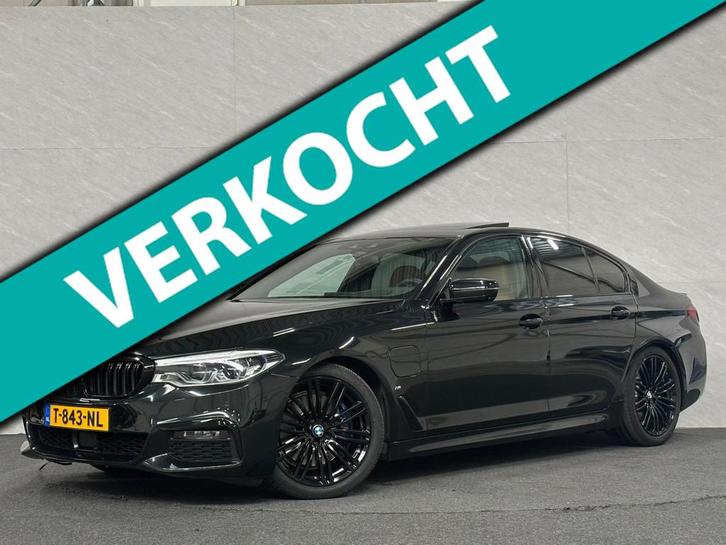 BMW 5-serie 530e iPerformance High Executive M-Sport Pano, Auto's, BMW, Bedrijf, Te koop, 5-Serie, ABS, Achteruitrijcamera, Airbags
