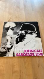 Vinyl lp John Cale - Sabotage / live, Ophalen of Verzenden, Gebruikt, 12 inch, Poprock