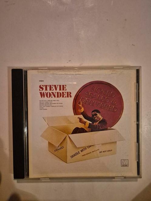 Stevie Wonder - Signed, sealed and delivered. Cd. 1970, Cd's en Dvd's, Cd's | R&B en Soul, Gebruikt, Ophalen of Verzenden