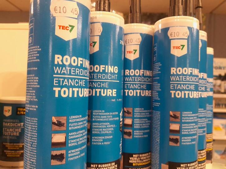 8 x TEC7 Roofing Waterdicht Kit - Nieuw, Doe-het-zelf en Verbouw, Isolatie en Afdichting, Nieuw, Overige materialen, Minder dan 4 cm