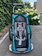 Thule Chariot CX, Fietsen en Brommers, Fietsaccessoires | Aanhangers en Karren, Ophalen, Opvouwbaar, 20 tot 40 kg, Zo goed als nieuw