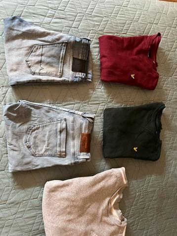 Super nette als nieuw lyle & scott truien pure white jeans  beschikbaar voor biedingen