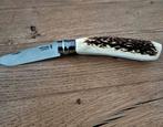 Zakmes Opinel nr 9 deer antler custum made, Ophalen of Verzenden, Zo goed als nieuw