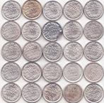 NEDERLAND DUBBELTJES 1941 25 STUKS ZILVER, Postzegels en Munten, Munten | Nederland, Ophalen of Verzenden, Koningin Wilhelmina