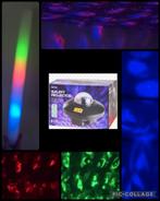 Discolamp en losse lamp met regenboog effect, Kunststof, Nieuw, Ophalen of Verzenden, Minder dan 100 cm