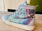 Gino B High sneakers echt Python leer maat 40, Overige kleuren, Gino B, Ophalen of Verzenden, Sneakers of Gympen