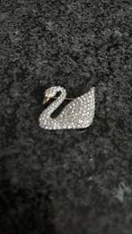 Swarovski broche, Ophalen of Verzenden, Zo goed als nieuw, Zilver, Overige materialen