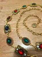 Vintage Gothik dames gouden tailleketting, Overige kleuren, 100 cm of meer, Nieuw, Tailleriem