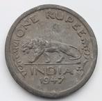 1 Rupee 1947 India Oude Eigentijdse Valse Munt Nep Replica, Ophalen of Verzenden