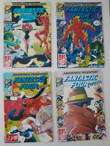 Vintage Fantastic Four Special 17, 18, 19 & 20 uit 1987 beschikbaar voor biedingen