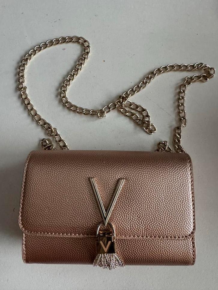 Valentino Divina Tas - Stijlvol & Elegant, Sieraden, Tassen en Uiterlijk, Tassen | Damestassen, Nieuw, Avondtasje, Roze, Ophalen of Verzenden
