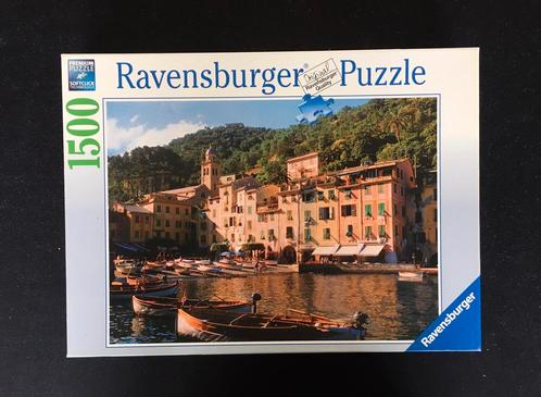 Puzzel Cinque Terre Ravensburger 1500 stukjes, Hobby en Vrije tijd, Denksport en Puzzels, Gebruikt, Legpuzzel, 500 t/m 1500 stukjes