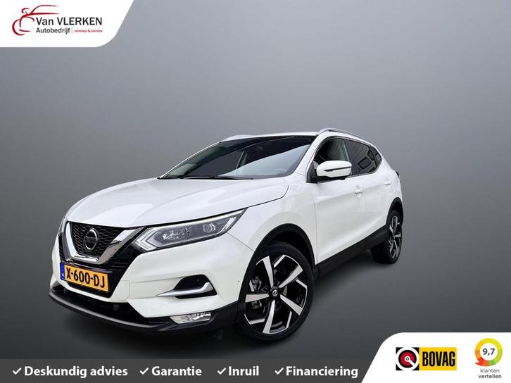 Nissan Qashqai 1.3 DIG-T Tekna, Auto's, Nissan, Bedrijf, Te koop, Qashqai, 360° camera, ABS, Airbags, Airconditioning, Alarm, Android Auto