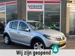 Dacia Sandero 1.6 Stepway - Airco - LMV - Goed onderhouden!, Auto's, Dacia, Stof, Gebruikt, Zwart, 4 cilinders