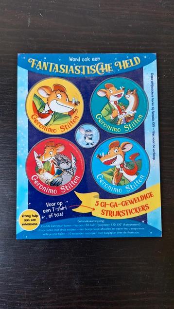 Geronimo Stilton Fantasiastische Held Stickers beschikbaar voor biedingen