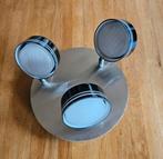 RVS Plafondlamp met Spots, Ophalen of Verzenden, Gebruikt, Metaal, Modern