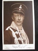 WO1 postkaart - Kronprinz Wilhelm - uniform Totenkopfhusaren, Verzamelen, Verzenden, Landmacht, Duitsland, Foto of Poster